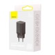 Мережевий зарядний пристрій Baseus Super Si Pro Quick Charger C+U 30W Black CCSUPP-E01