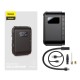 Автомобільний компресор насос Baseus Dynamic Eye Inflator Pump 4000 mAh Black (CRCQB03-01)