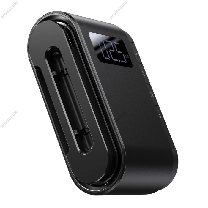 Автомобільний компресор насос Baseus Dynamic Eye Inflator Pump 4000 mAh Black (CRCQB03-01)