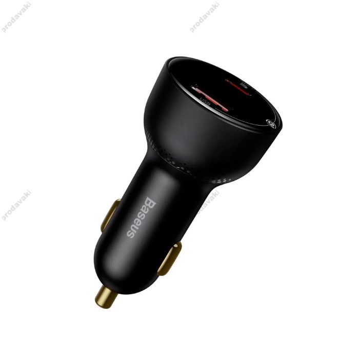 Автомобільний зарядний пристрій Baseus Superme Digital Display PPS 100W Black (CCZX-01)
