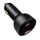 Автомобільний зарядний пристрій Baseus Superme Digital Display PPS 100W Black (CCZX-01)