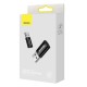 Перехідник Адаптер-перехідник Baseus Ingenuity Series Mini OTG Adaptor USB 3.1 to Type-C Black (ZJJQ000101)