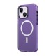 Чохол - накладка Rock Double-layer Armor Shield MagSafe Magnetic iPhone 14 purple