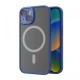 Чохол накладка Rock Guard Touch series MagSafe matte Full iPhone 14 Blue