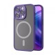 Чохол накладка Rock Guard Touch series matte Full MagSafe iPhone 14 Pro Max Purple