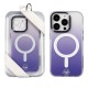 Чохол - накладка Rock InShare Amber Series MagSafe gradient iPhone 14 purple