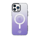 Чохол - накладка Rock InShare Amber Series MagSafe gradient iPhone 14 purple