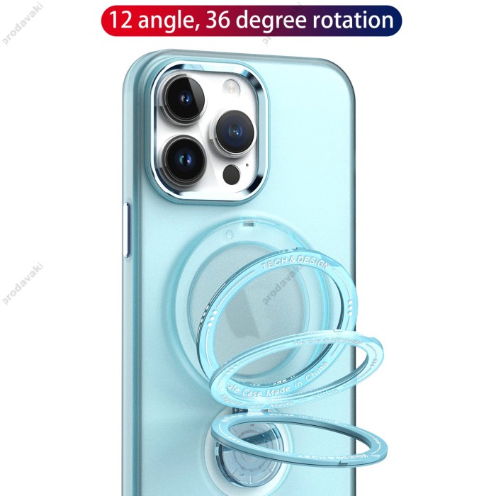 Чохол Stand Case with MagSafe iPhone 13 Pro Max Black