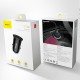 Автомобільний зарядний пристрій Baseus Circular Car Charger PD QC4.0 5A 30W Black CCALL-YS01