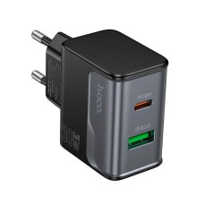 Мережевий зарядний пристрій HOCO CS73A Star Speed charger 30W Black