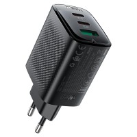Мережевий зарядний пристрій Acefast A108 Fast Charge Wall Charger 67W Black