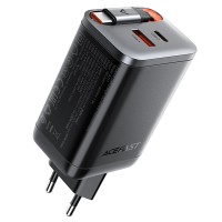 Мережевий зарядний пристрій Acefast A111 Fast Charge Wall Charger 67W Black