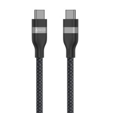 Кабель Anker A82E2612 Ultra Soft Cable Type-C to Type-C 240W 5A 1.8m Black