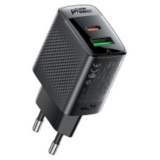 Мережевий зарядний пристрій ACEFAST A98 GaN Fast Charge Wall Charge 30W Black