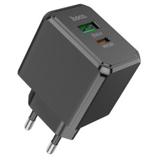 Мережевий зарядний пристрій HOCO CS14A Ocean charger 20W Black