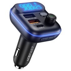 FM-трансмітер ACEFAST B25 with Bluetooth PD36W QC3.0 BT5.4 Black