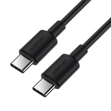 Кабель ACEFAST C29-03 silicone fast charging data cable Type-C to Type-C 240W 5A 2m Black