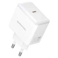 Мережевий зарядний пристрій BOROFONE BA114A Energy single port charger 35W White