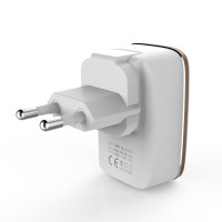 Мережевий зарядний пристрій LDNIO A2204 Home Charger Lightning cable 12W White