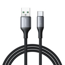 Кабель JoyRoom S-A28 Flash Fast charging data cable USB to Type-C 3A 1m Black