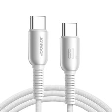 Кабель JoyRoom S-A51 Cutting-Edge Cable Type-C to Type-C 60W 3A 1.2m Light grey