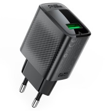 Мережевий зарядний пристрій ACEFAST A90 GaN single charger 18W Black