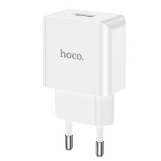 Мережевий зарядний пристрій Hoco C106A Leisure single port charger 10.5W White