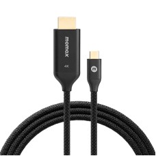 Кабель Momax TD3D Elite Link Cable Type-C to HDMI 2.0 4K 2m Black