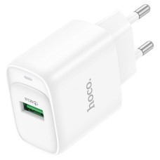 Мережевий зарядний пристрій Hoco C140A Smart single port charger 18W White