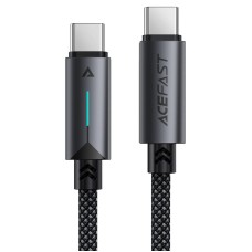 Кабель ACEFAST C19-03 Fast charging data cable Type-C to Type-C 60W 3A 1.2m Black