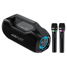 Портативна колонка Bluetooth ACEFAST K14 portable karaoke wireless speaker IPX4 BT6.0 120W Black