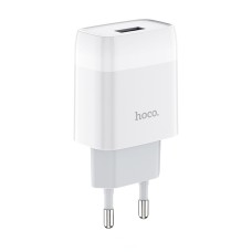Мережевий зарядний пристрій HOCO C72A Glorious Single 10.5W White