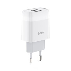 Мережевий зарядний пристрій HOCO C73A Glorious 12W White
