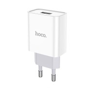 Мережевий зарядний пристрій HOCO C81A Asombroso 10.5 White
