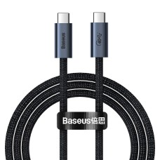 Кабель Baseus Flash Series fast data transmission cable Data Cable Type-C to Type-C 100W 40Gbps 8K 1m Black CASS010014