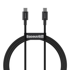 Кабель Baseus Superior Series Fast Charging Data Cable Type-C to Type-C 100W 5A 1m Black CATYS-B01