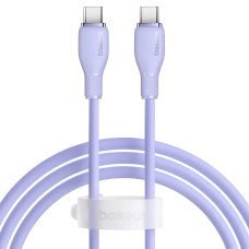 Кабель Baseus Pudding Series Fast Charging Cable Type-C to Type-C 100W 5A 2m Purple P10355702511-01
