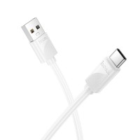 Кабель HOCO X114 Energy charging data cable USB to Type-C 3A 1m White
