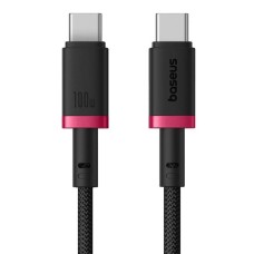 Кабель Baseus Dura Series Type-C to Type-C 100W 5A 1m Black-Red P10377803U01-01