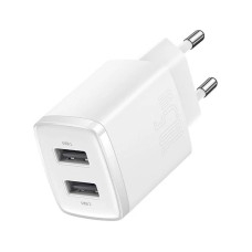 Мережевий зарядний пристрій Baseus Compact Charger 10.5W White CCXJ010202