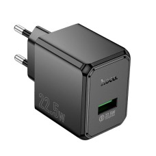 Мережевий зарядний пристрій Hoco CS17A Wish single port multi-protocol charger 22.5W Black