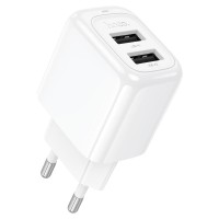 Мережевий зарядний пристрій Hoco CS51A Surplus dual port charger 12W White