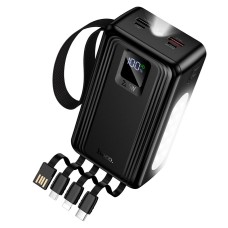 Повербанк портативний акумулятор Power bank Hoco J173A Jingyao 30000 mAh Black