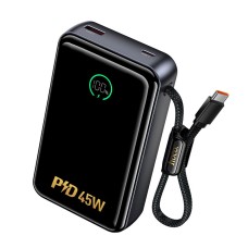 Повербанк портативний акумулятор Power bank Hoco Q54 Shine 45W 20000 mAh Grey