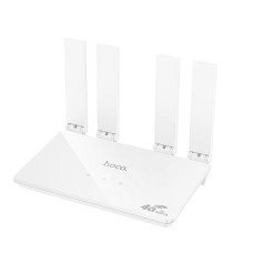 Роутер маршрутизатор Hoco DQ14 Star 4G card wireless router Micro SIM, Wi-Fi 286Mbps, LAN 100Mbps White