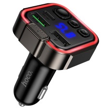 FM-трансмітер HOCO DFM04 with Bluetooth PD38W QC3.0 BT5.3 Black