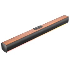 Портативна колонка Bluetooth HOCO DS56 Bamboo atmosphere light speaker 30W Brown