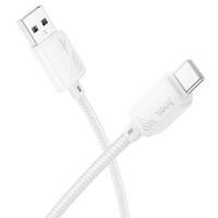 Кабель HOCO X113 Beneficio charging data cable USB to Type-C 3A 1m White