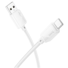 Кабель HOCO X113 Beneficio charging data cable USB to Type-C 3A 1m White
