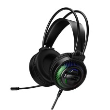 Дротові навушники HOCO W118 Extreme headphones RGB Black